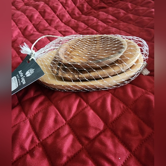 Arte Legno Other - New set of 3 Arte Legno bowls